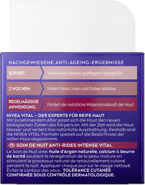 Nivea Vital Anti-Falten Intensiv Nachtpflege Reife Haut
