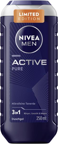 Nivea Men Duschgel 3in1 Active Pure Limited Edition