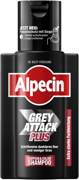 Alpecin Grey Plus Attack Coffein & Color Shampoo