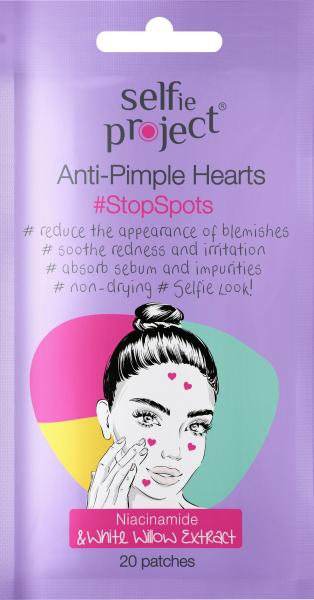 Selfie Project. Anti-Pimple Hearts #StopSpots