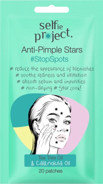 Selfie Project. Anti-Pimple Stars #StopSpots