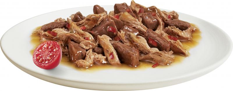 Purina Gourmet Gold mit Rind & Huhn in Sauce mit Tomaten