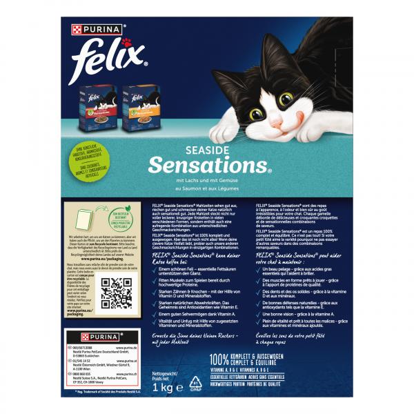Felix Seaside Sensations mit Lachs und mit Gemüse