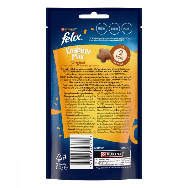 Felix Knabber Mix Leckerlis Original