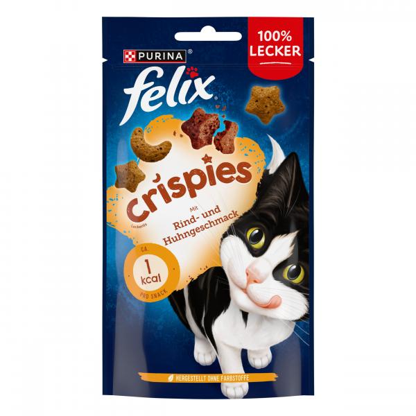 Felix Crispies mit Rind- und Huhngeschmack