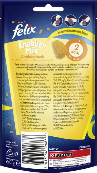 Felix Knabber Mix Dreikäsehoch