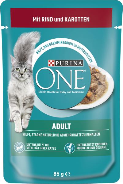 Purina One Adult mit Rind und Karotten