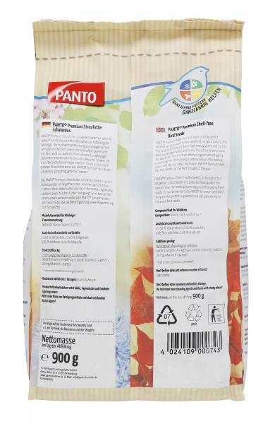 Panto Premiumstreufutter schalenlos