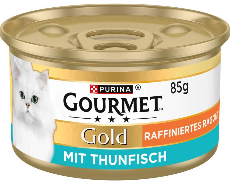 Purina Gourmet Gold Raffiniertes Ragout mit Thunfisch