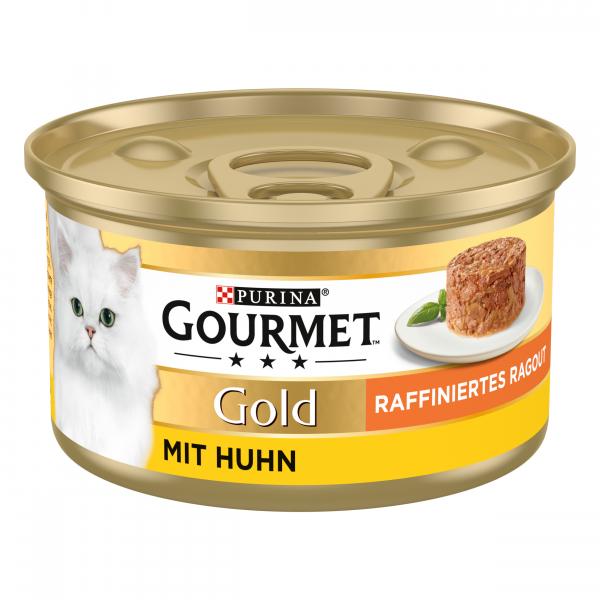 Purina Gourmet Gold Raffiniertes Ragout mit Huhn