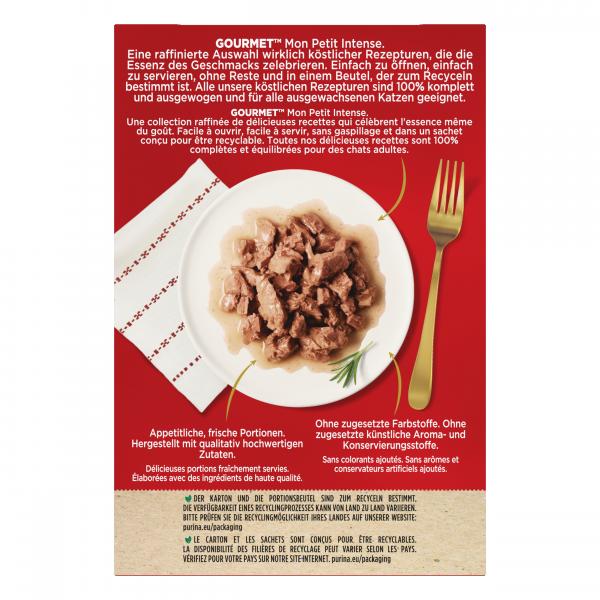 Purina Gourmet Mon Petit intense Fisch