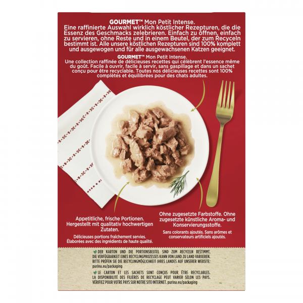 Purina Gourmet Mon Petit intense Huhn