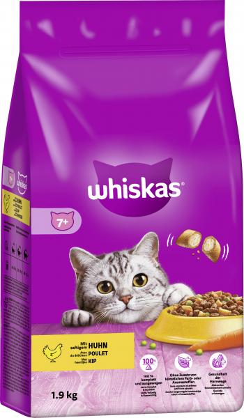 Whiskas Trocken 7+ mit Huhn