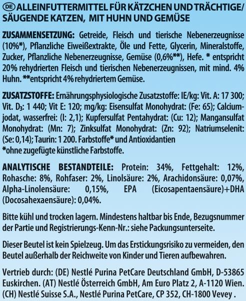 Felix Crunchy & Soft Junior mit Huhn und Gemüsenote