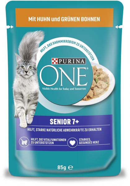 Purina One Senior 7+ mit Huhn und grünen Bohnen