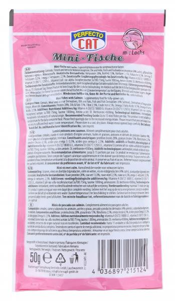 Perfecto Cat Feine Mini-Fische mit Lachs