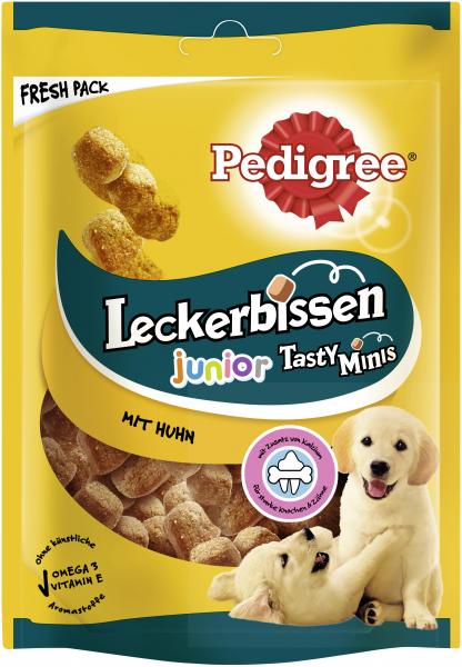 Pedigree Leckerbissen Tasty Minis Junior mit Huhn