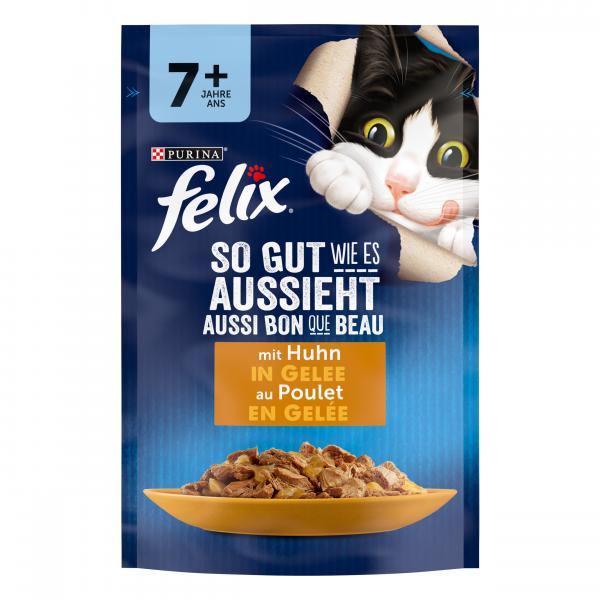 Felix So gut wie es aussieht Senior mit Huhn in Gelee