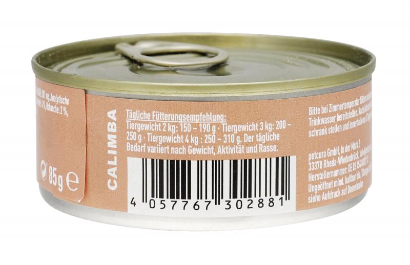 Calimba Katzenfutter Huhn mit Kürbis