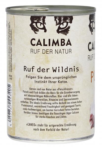 Calimba Katzenfutter Pute pur