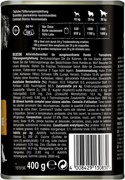 Crave Hund Adult Pastete mit Huhn & Truthahn