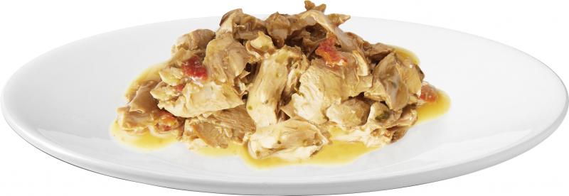 Purina Gourmet Nature's Creations Feine Streifen Reich an Huhn