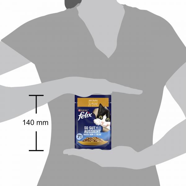 Felix So gut wie es aussieht 7+ mit Huhn in Gelee