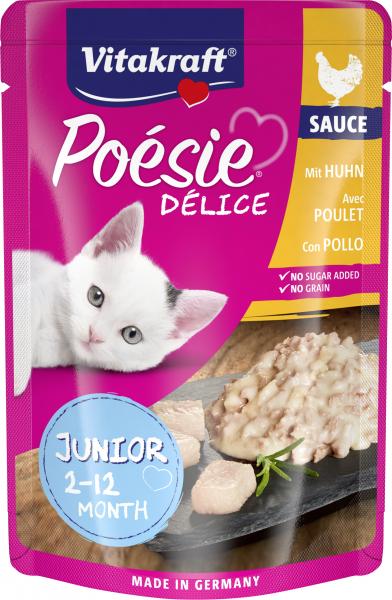 Vitakraft Poésie Délice Junior mit Huhn in Sauce