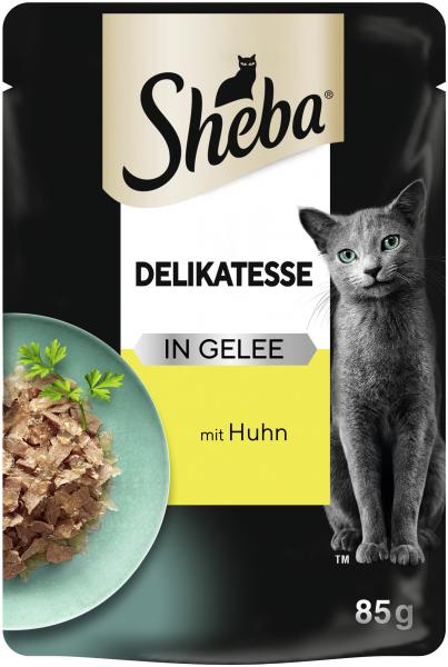 Sheba Delikatesse in Gelee mit Huhn