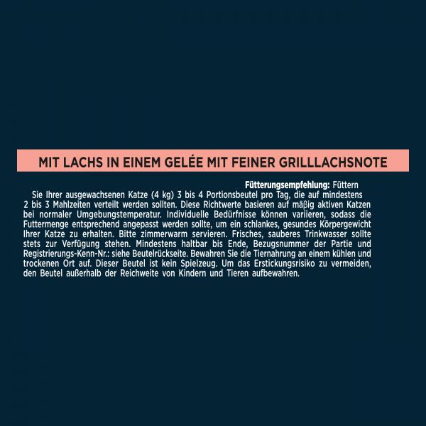 Purina Gourmet Perle Genuss in Gelee mit Lachs