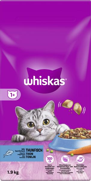 Whiskas Trockennahrung 1+ mit Thunfisch