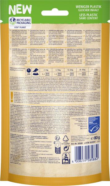 Vitakraft pure Chicken Duo Fish Hühnchen & Fisch