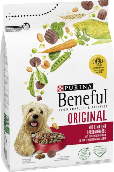Purina Beneful Original mit Rind und Gartengemüse