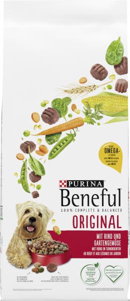 Purina Beneful Original mit Rind und Gartengemüse