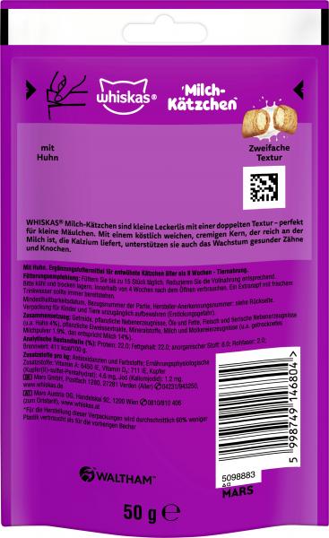 Whiskas Milch-Kätzchen mit Huhn Junior