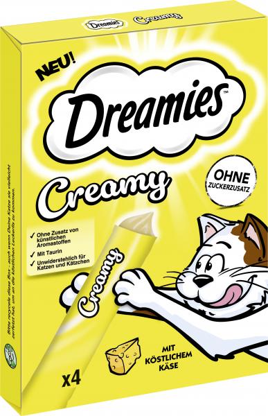 Dreamies Creamy Snack mit Käse