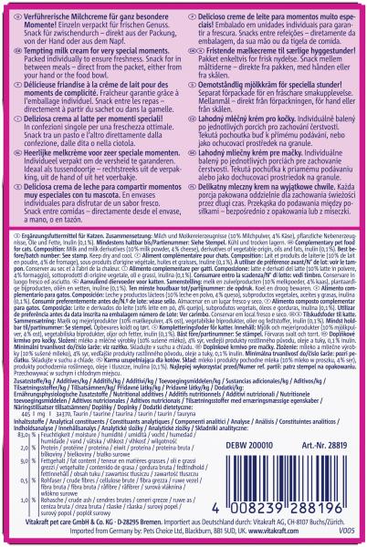 Vitakraft Milky Melody Milchcreme mit Käse