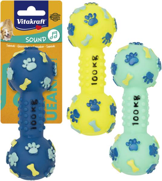 Vitakraft Hantel aus Vinyl 15cm für Hunde