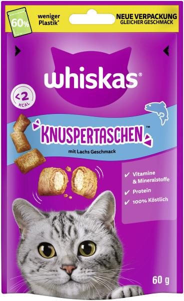 Whiskas Knuspertaschen mit Lachs Geschmack