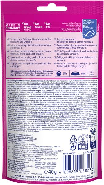 Vitakraft Katzensnack Cat Yums + Lachs & Omega 3