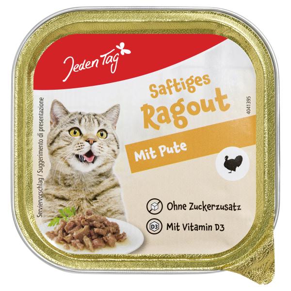 Jeden Tag Katze Ragout mit Pute