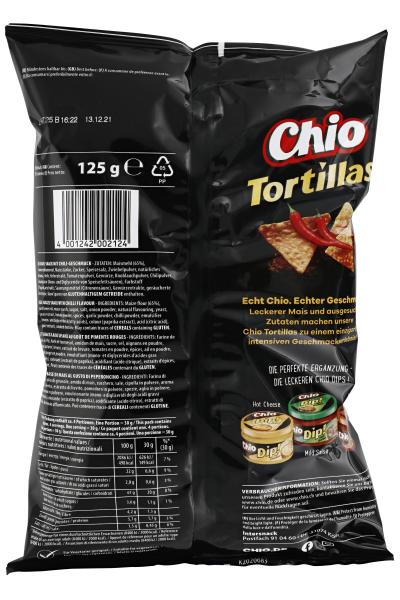 Chio Tortillas Hot Chili