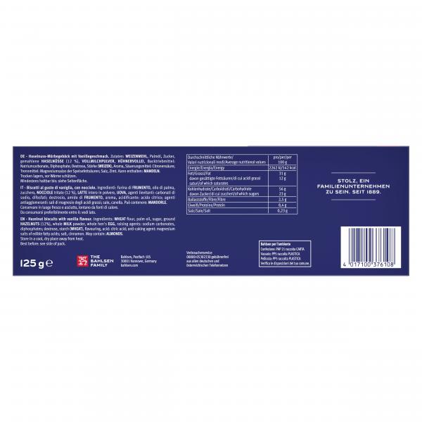 Bahlsen Kipferl mit Haselnüssen