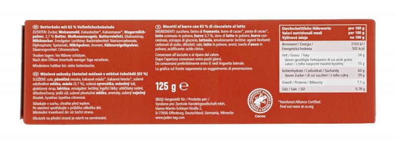 Jeden Tag Schokokeks Vollmilch