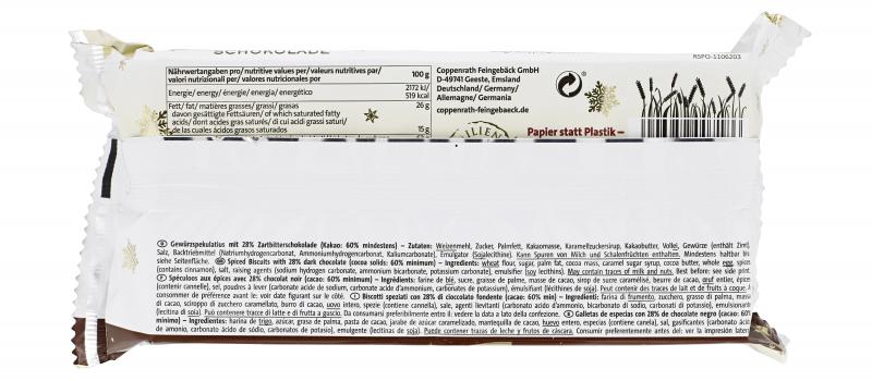 Coppenrath Spekulatius Schokolade