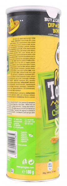 Pringles Tortilla Chips Sour Cream