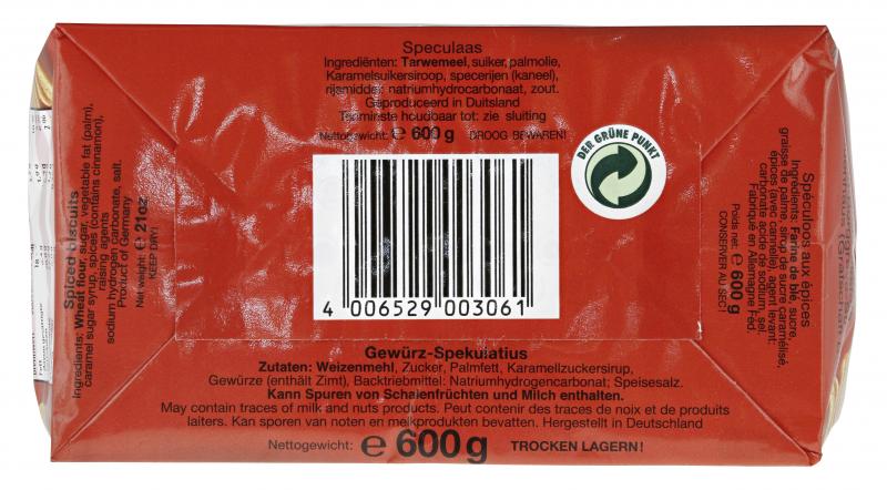 Borggreve Gewürz-Spekulatius