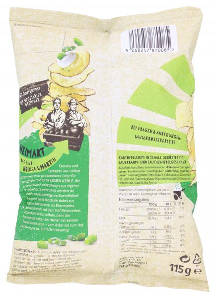 Heimart Krosse Kerle Sauerrahm & Lauchzwiebel