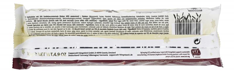 Coppenrath Spekulatius Brezeln mit Schokolade