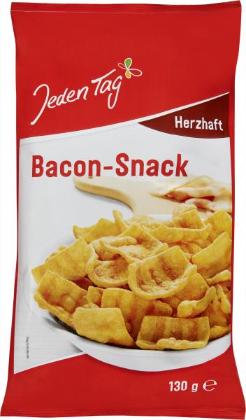Jeden Tag Bacon-Snack herzhaft